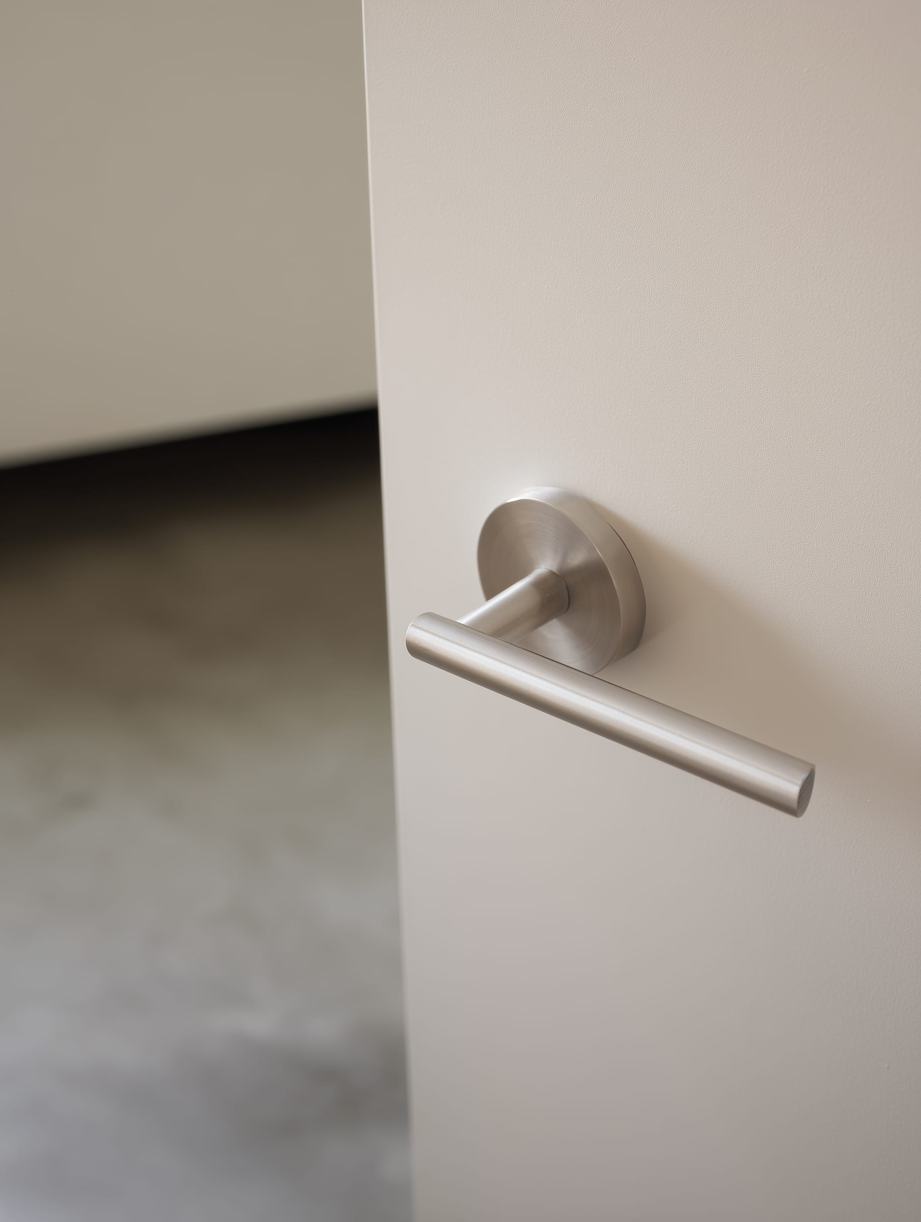 Porte d'entrée aluminium design contemporain